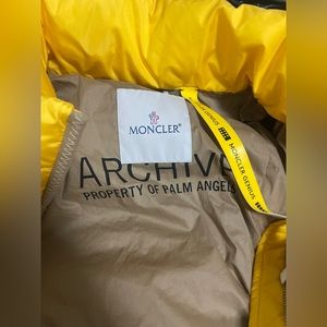 Moncler palm angels colab